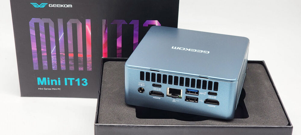Что внутри мощного мини-компьютера Mini IT13? Разборка нового неттопа от Geekom на базе процессора Intel 13th Gen